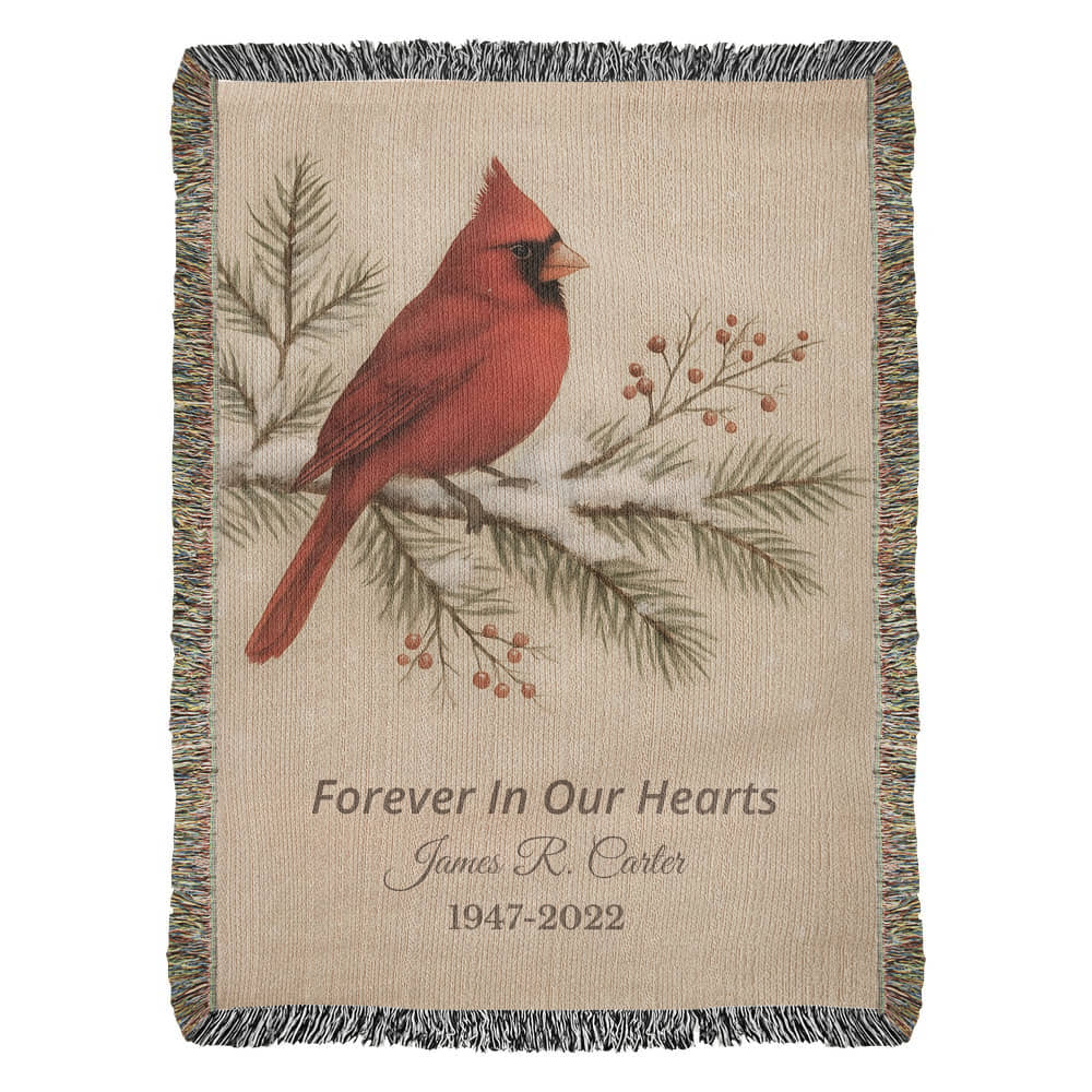 Artwork Heirloom Woven Blanket (Portrait)