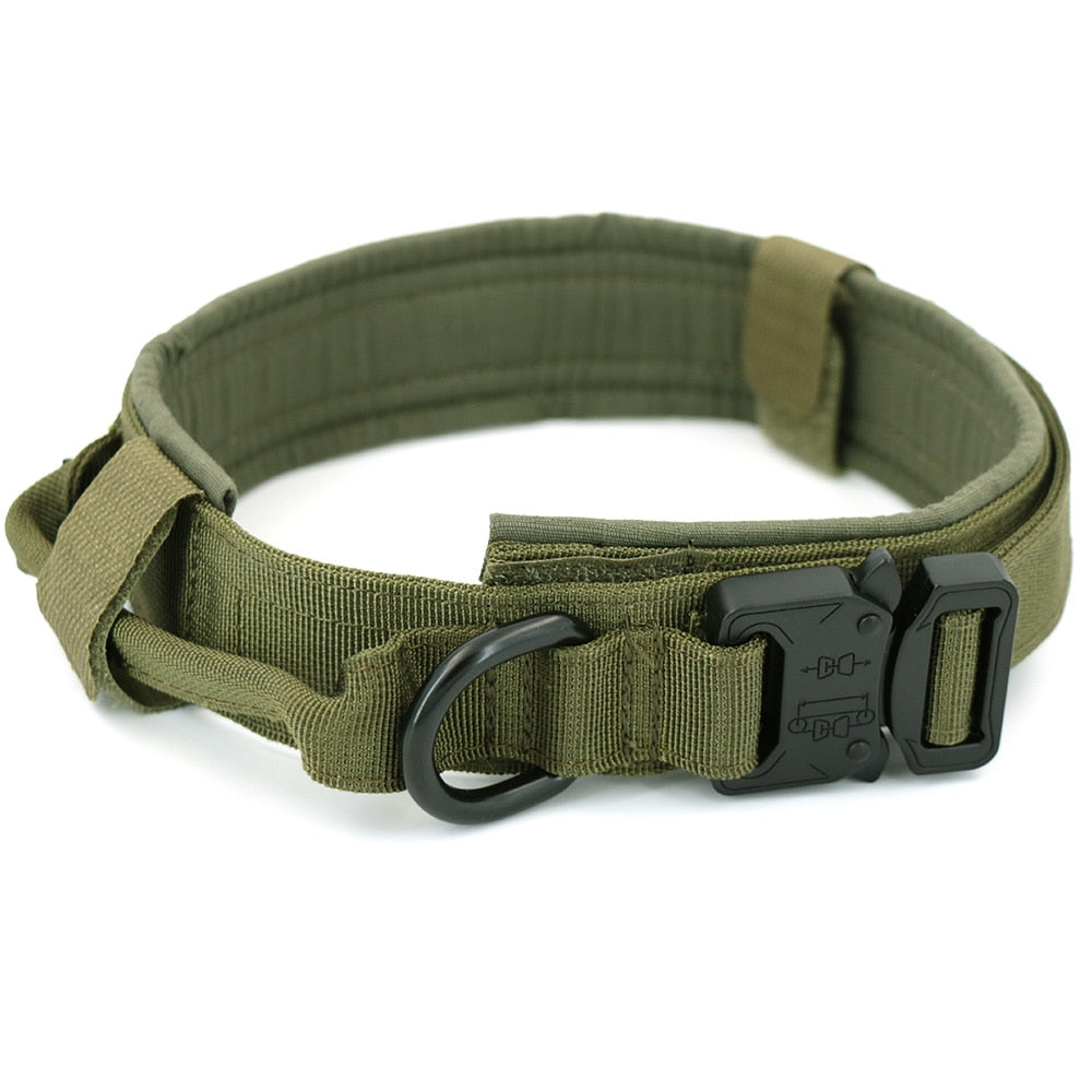 Adjustable Dog Collar – Durable & Comfortable in Black or Brown, Sizes M–XL