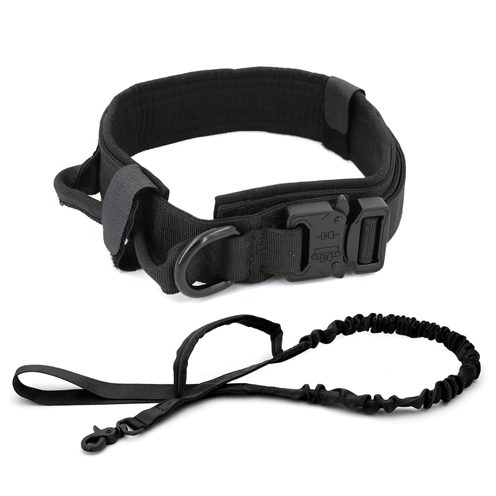 Adjustable Dog Collar – Durable & Comfortable in Black or Brown, Sizes M–XL