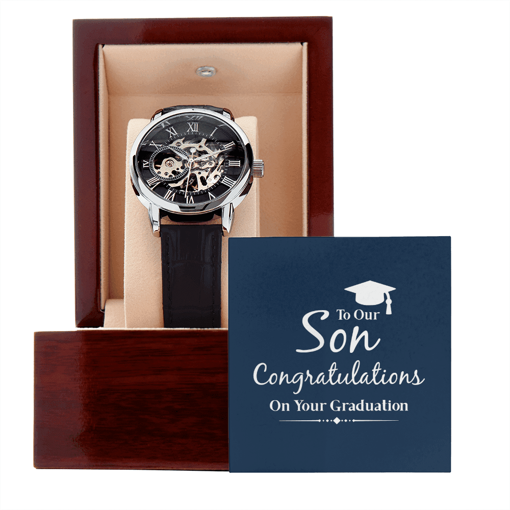 Openwork Watch - Congratulations On Your Graduation