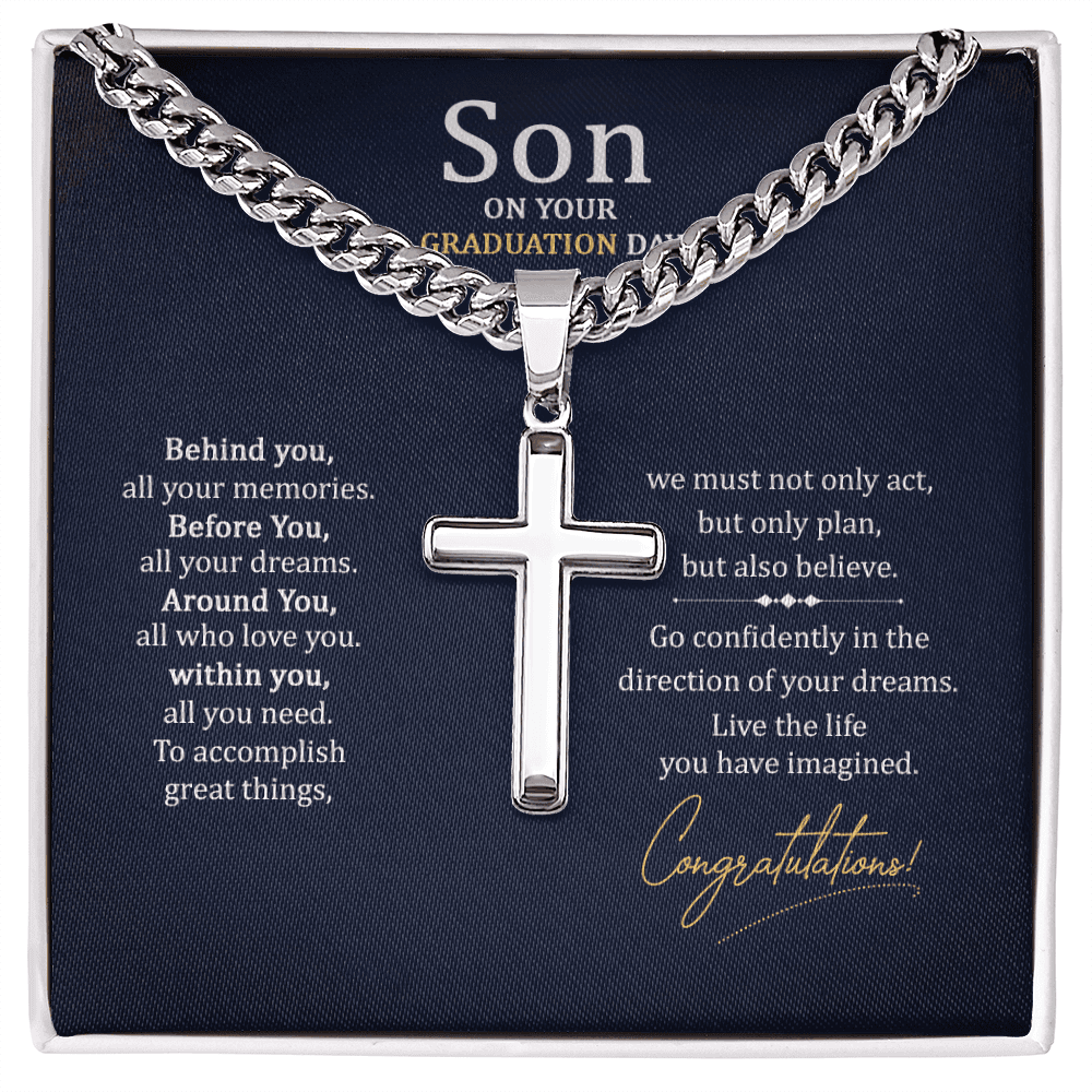 Artisan Cross Necklace - Live The Life You Have Imagined