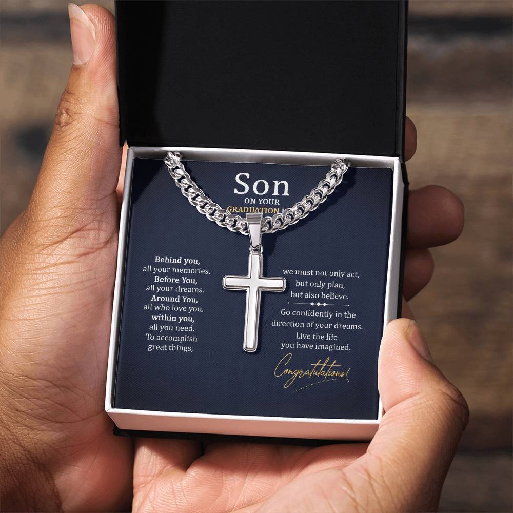 Artisan Cross Necklace - Live The Life You Have Imagined