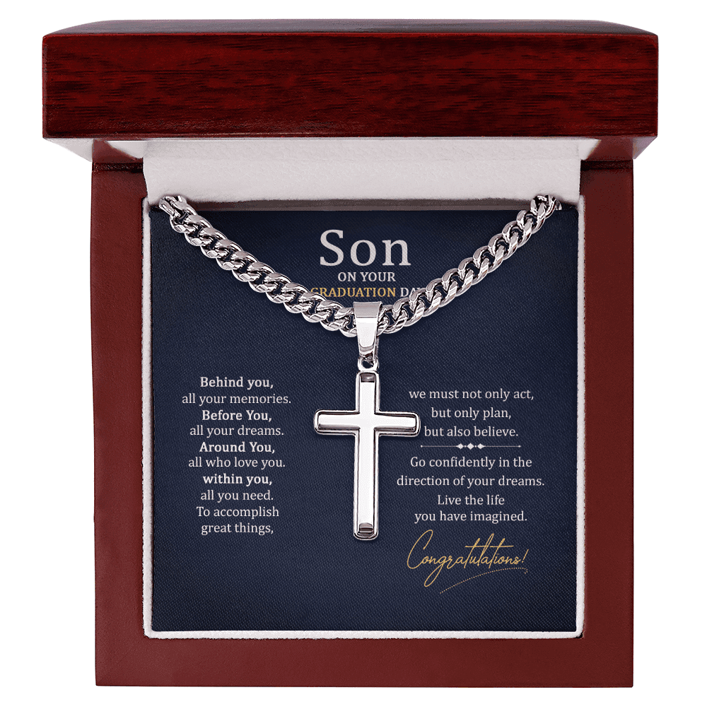 Artisan Cross Necklace - Live The Life You Have Imagined