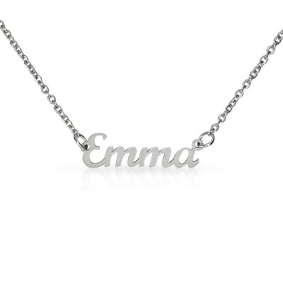 Custom Name Necklace – Personalized Jewelry with Elegant Box Options