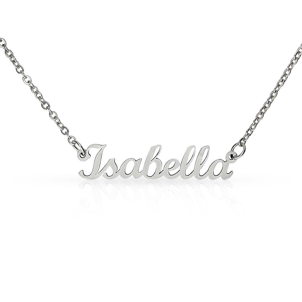Custom Name Necklace – Personalized Jewelry with Elegant Box Options