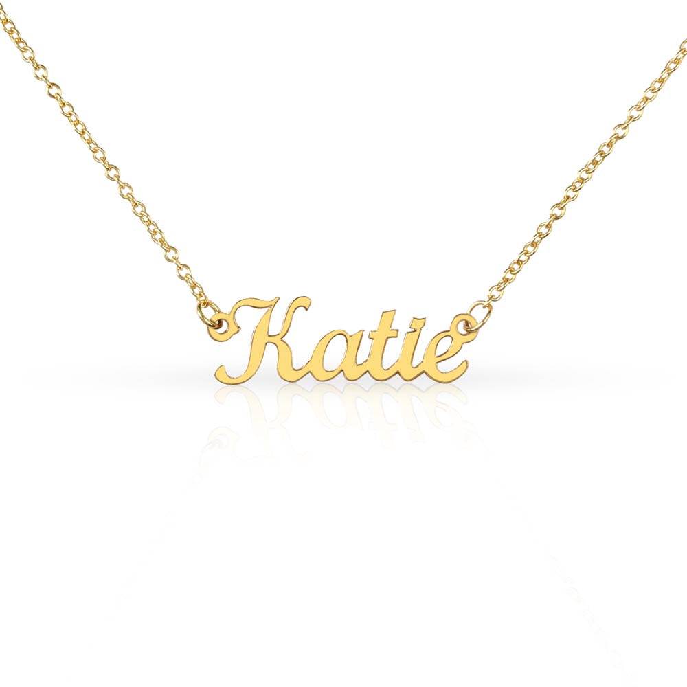Custom Name Necklace – Personalized Jewelry with Elegant Box Options