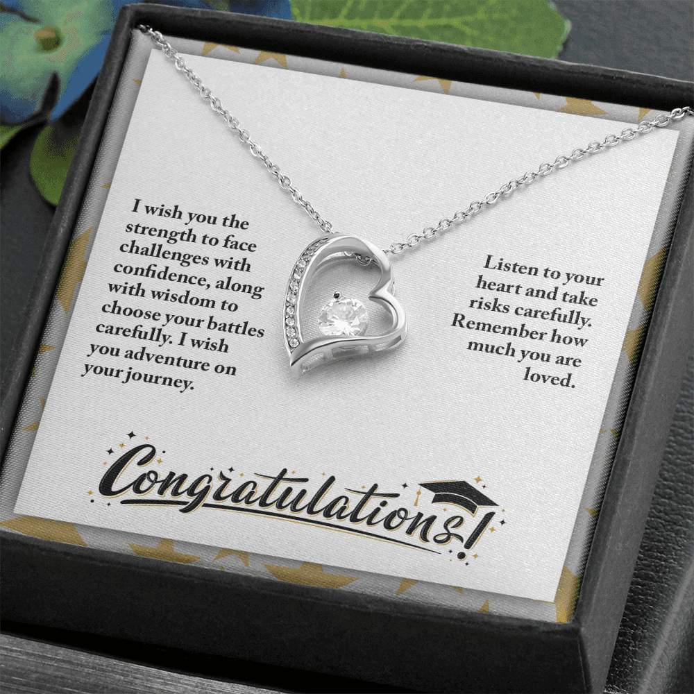 Forever Love Necklace – Meaningful Gift with 14k or 18k Finish