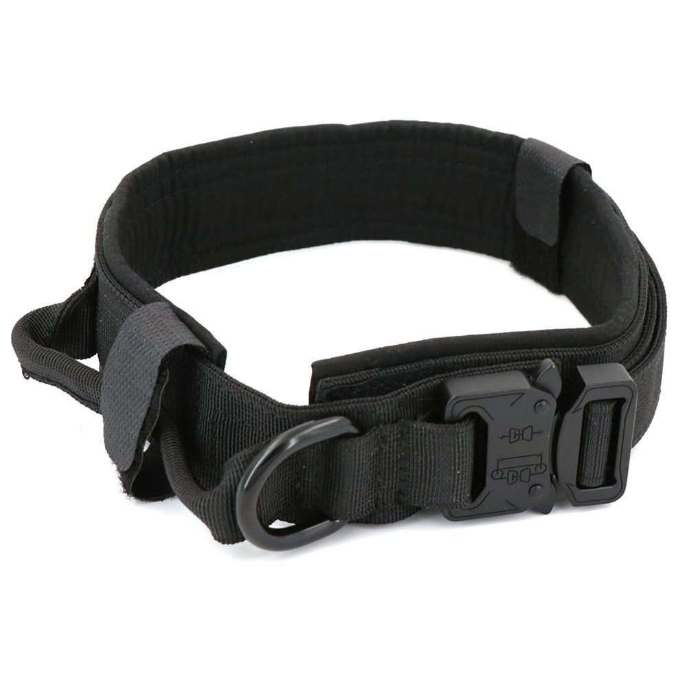 Adjustable Dog Collar – Durable & Comfortable in Black or Brown, Sizes M–XL