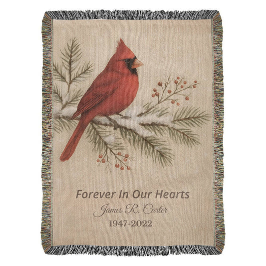 Artwork Heirloom Woven Blanket (Portrait)