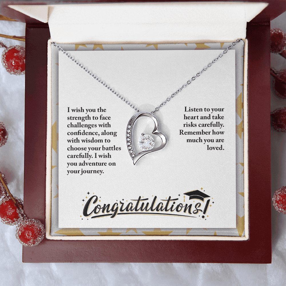 Forever Love Necklace – Meaningful Gift with 14k or 18k Finish