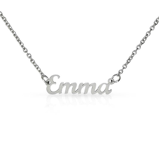 Custom Name Necklace – Personalized Jewelry with Elegant Box Options