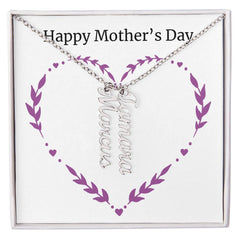 Multi Name Necklace - Happy Mother's Day