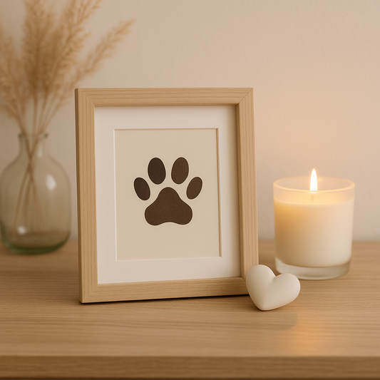 Forever in My Heart – Pet Memorial Portrait (Digital & Canvas)